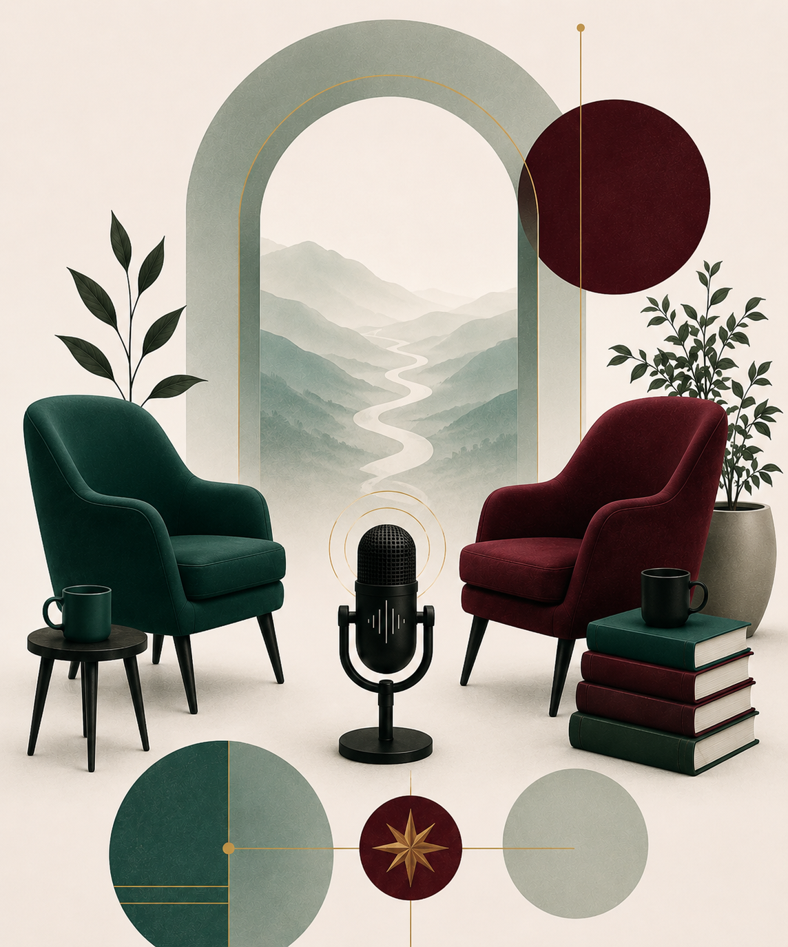 Lisa Thomas hosting The 96% Perfect Podcast.